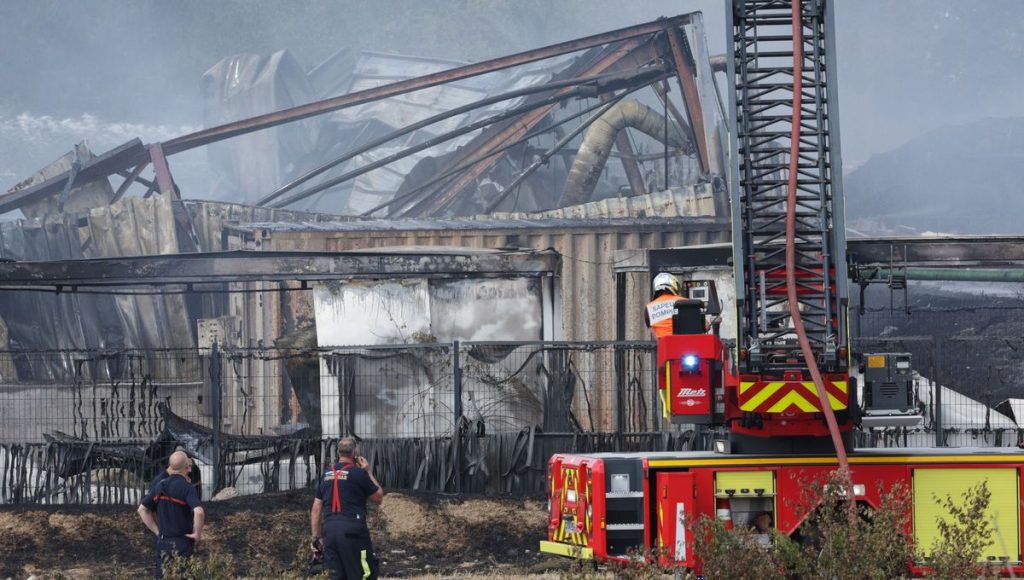 Incendie de Gandrange : l’usine Safe Suez mise en demeure