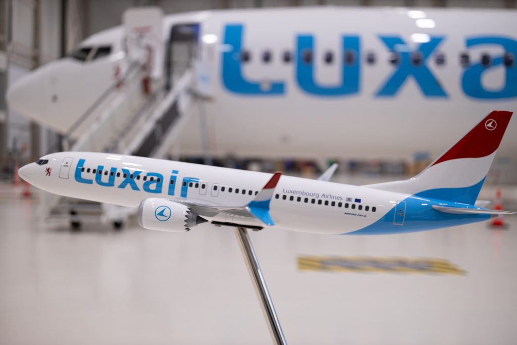 Luxair réceptionne ses deux premiers Boeing 737-8 au Findel